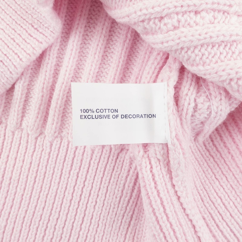 NWT GAP Cotton Cardigan Sweater Girl's Small Light Pink - Picture 9 of 10